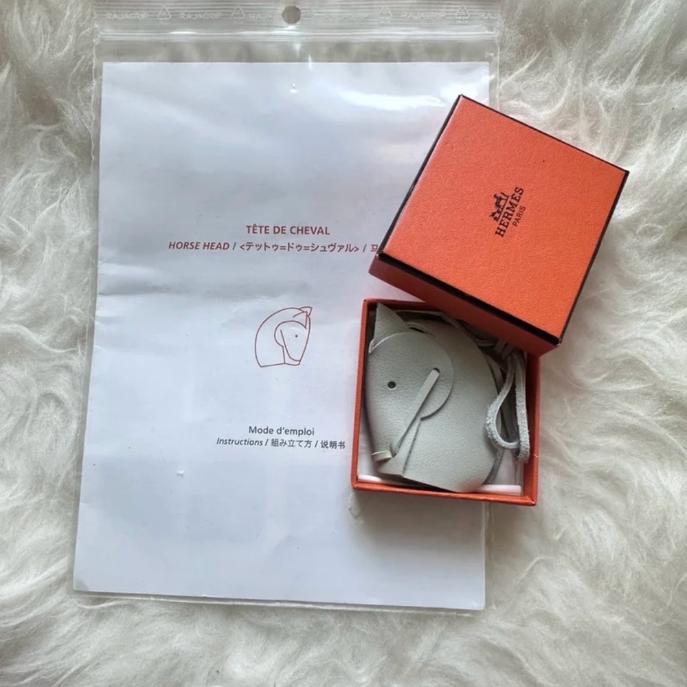 HERMES TETE CHEVAL HORSE HEAD CHARM